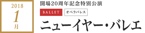 2018年 1月｜ニューイヤー・バレエ