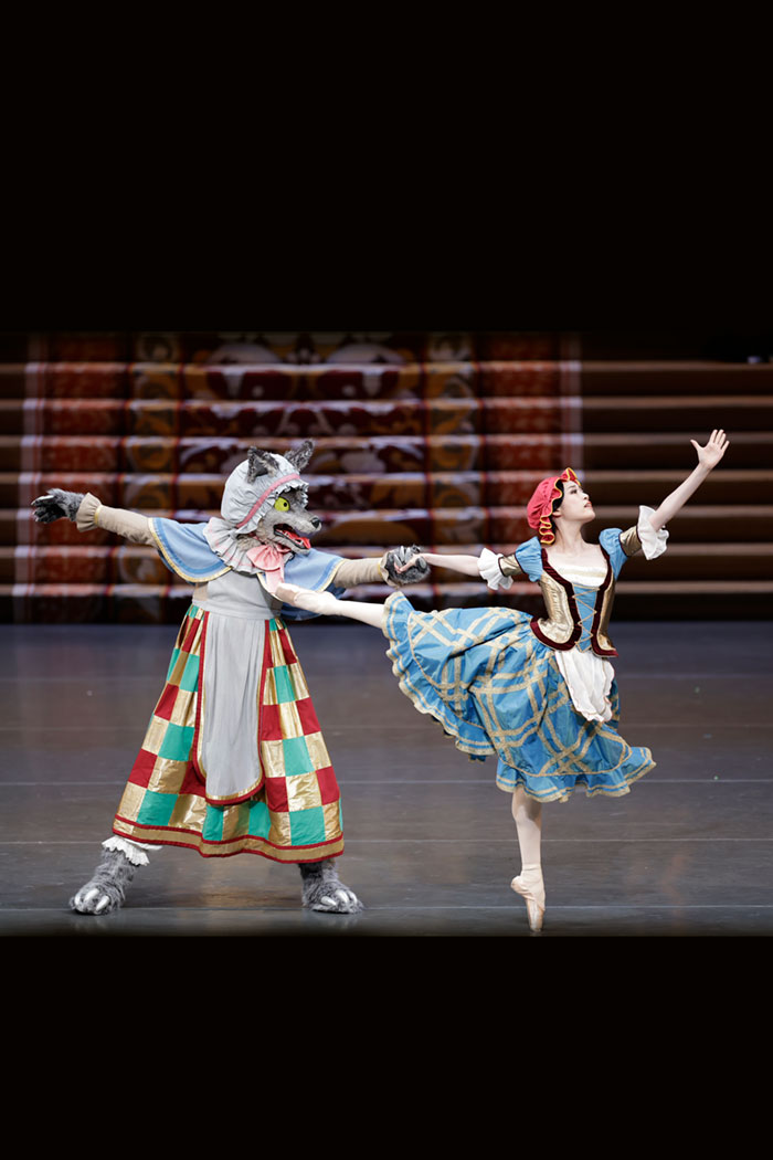 『眠れる森の美女』赤ずきん