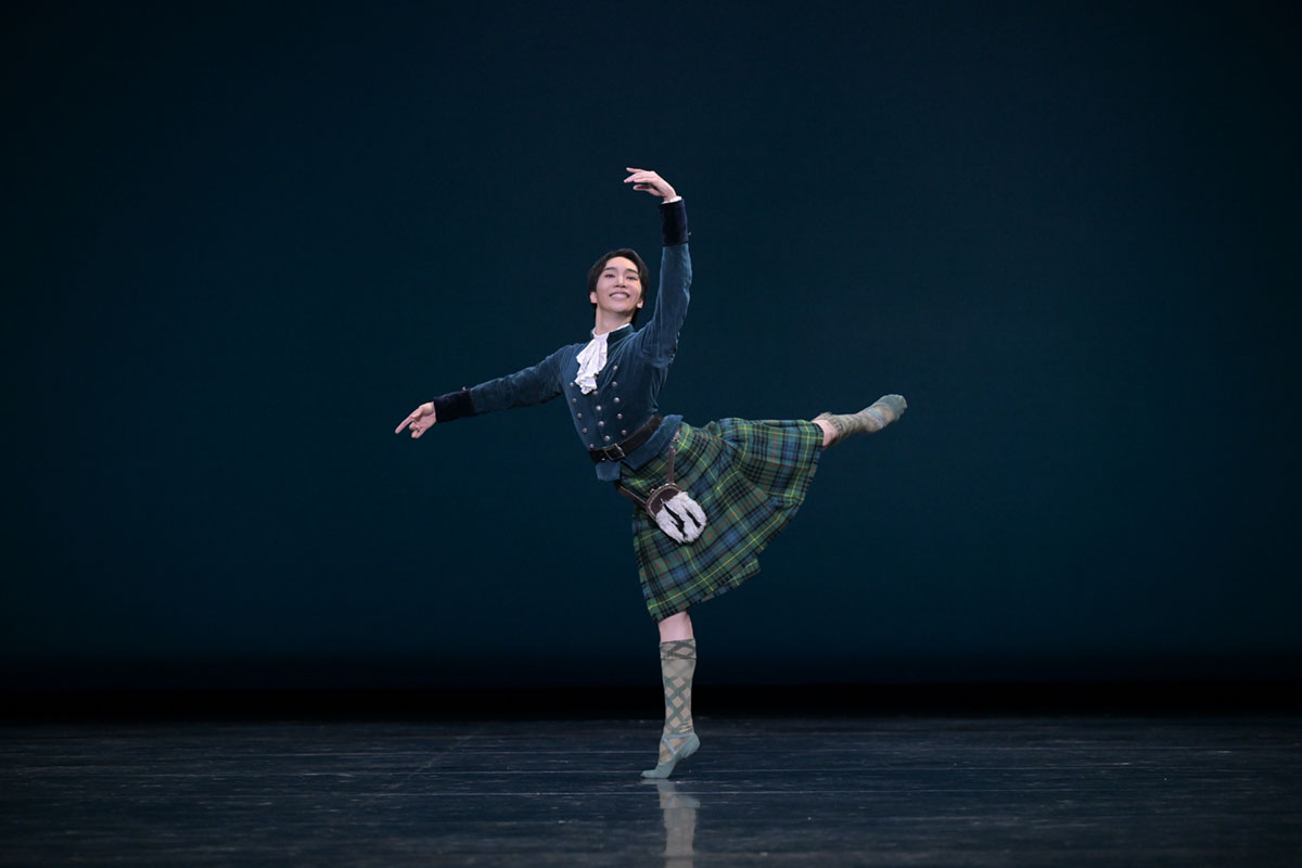 「Young NBJ GALA」より『ラ·シルフィード』ジェームズ