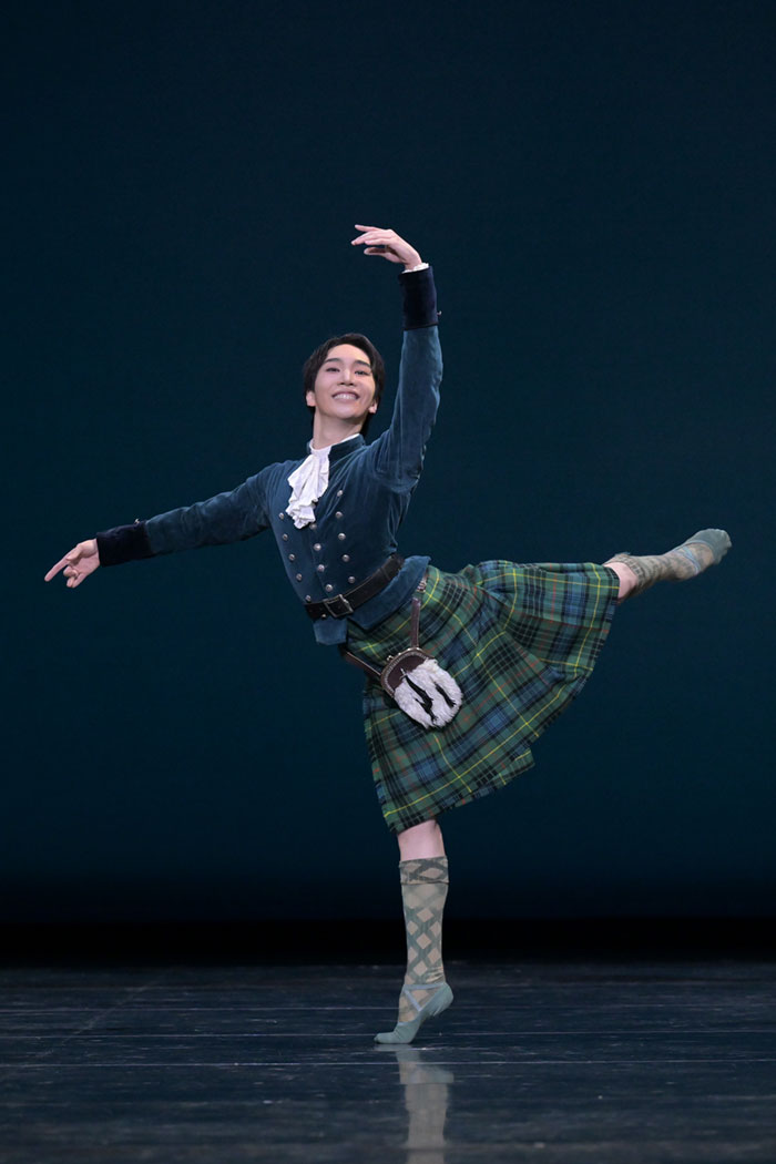 「Young NBJ GALA」より『ラ·シルフィード』ジェームズ